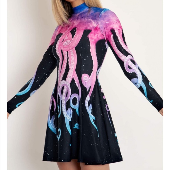 ❗️SOLD❗️Blackmilk Space Tentacles Dress - Picture 3 of 4